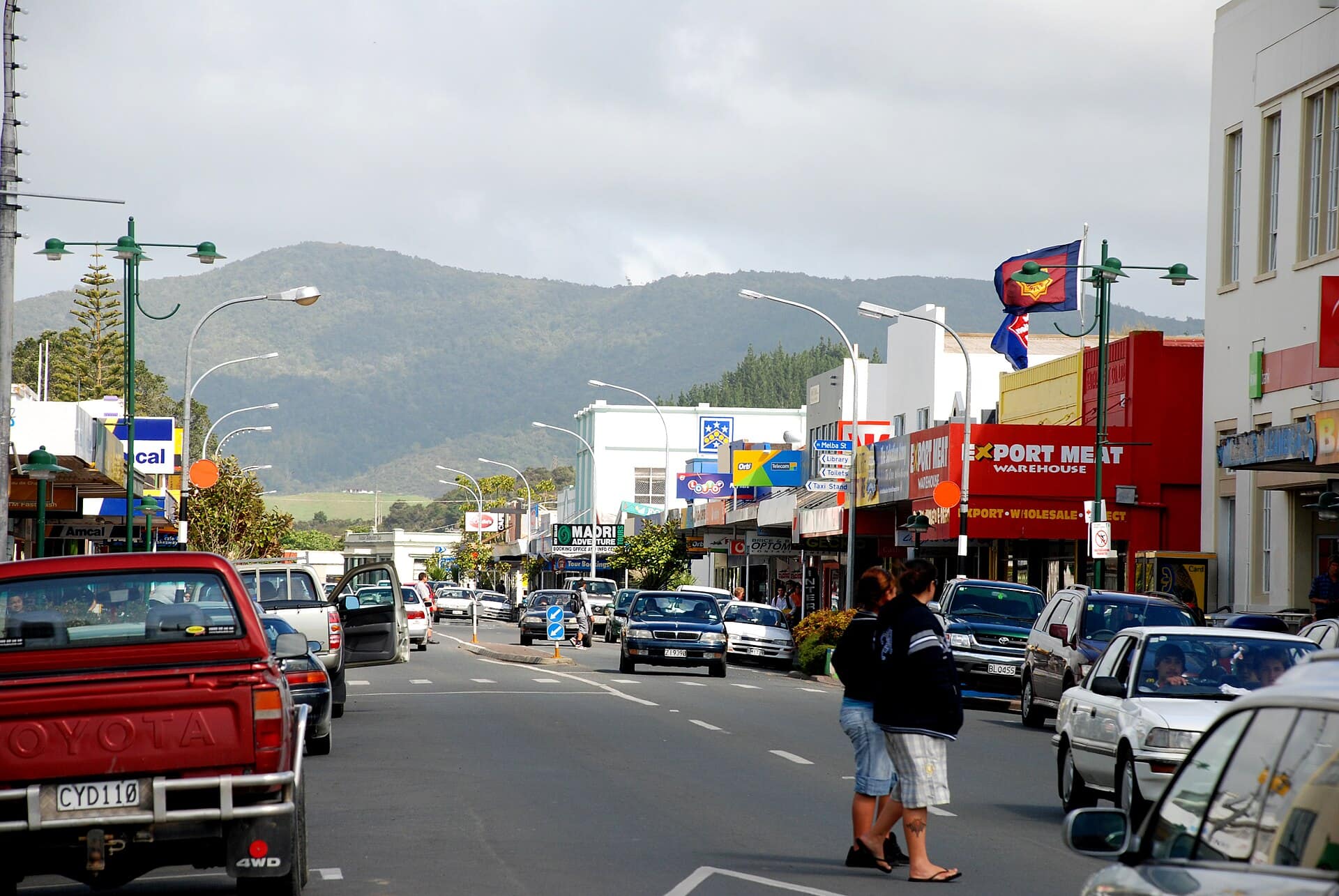 Kaitaia, New Zealand: Main Street New Zealand - Kaitaia, Northland, October 2007